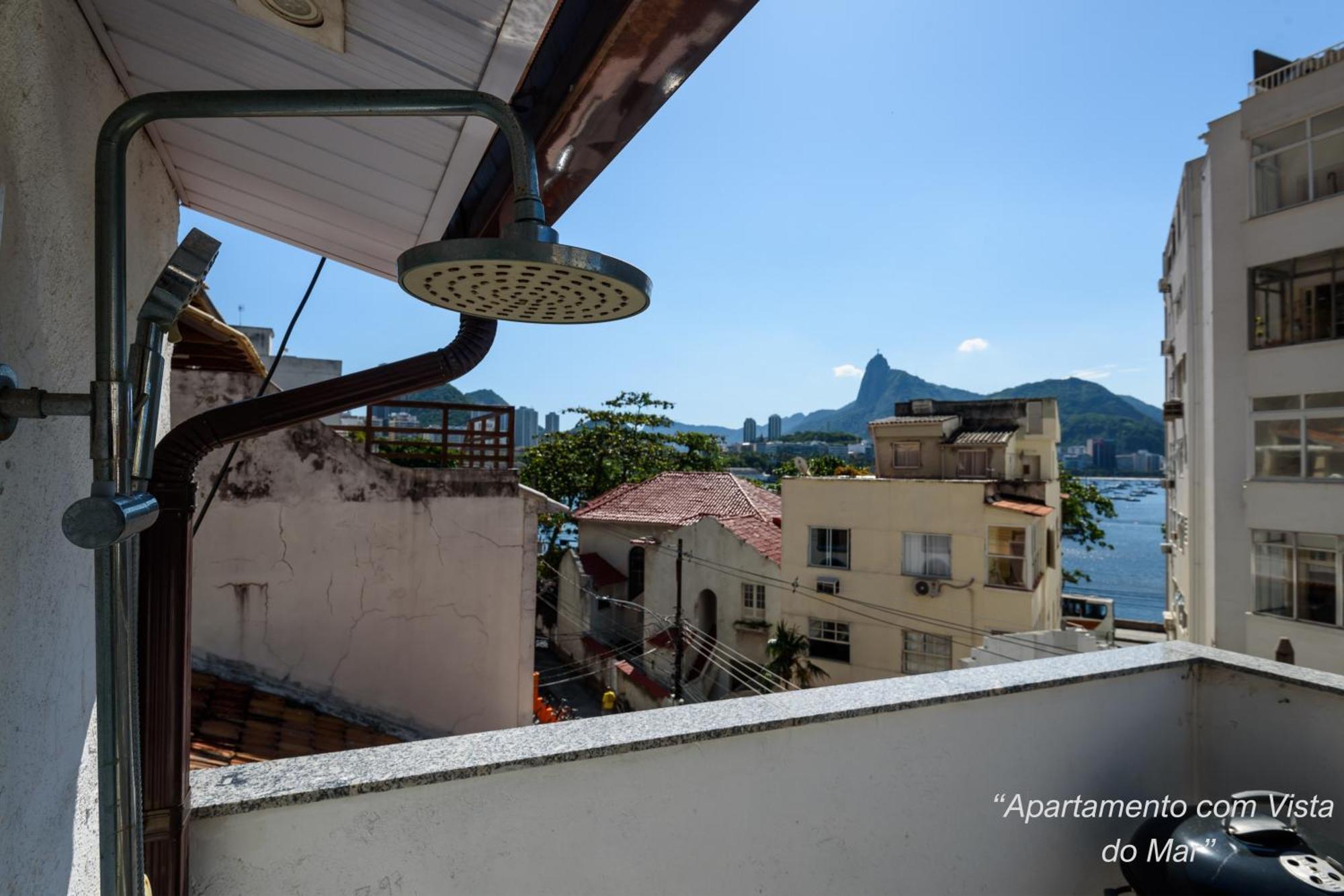 2 Quartos Na Urca Com Vista Para Baia De Guanabara A 700M Pao De Acucar Com Cozinha Completa E Wi-Fi - Bares, Restaurantes E Comercio Local A Poucos Metros ריו דה ז'ניירו מראה חיצוני תמונה