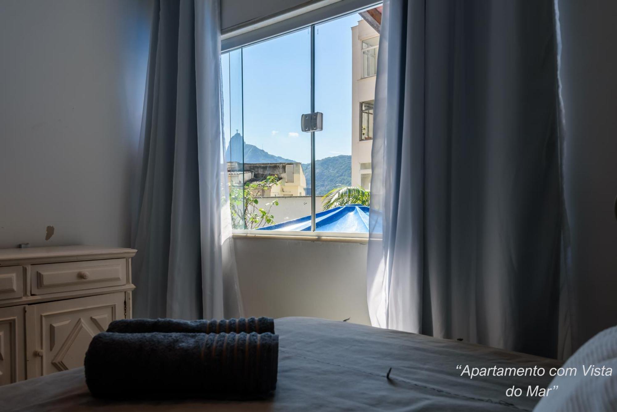 2 Quartos Na Urca Com Vista Para Baia De Guanabara A 700M Pao De Acucar Com Cozinha Completa E Wi-Fi - Bares, Restaurantes E Comercio Local A Poucos Metros ריו דה ז'ניירו מראה חיצוני תמונה